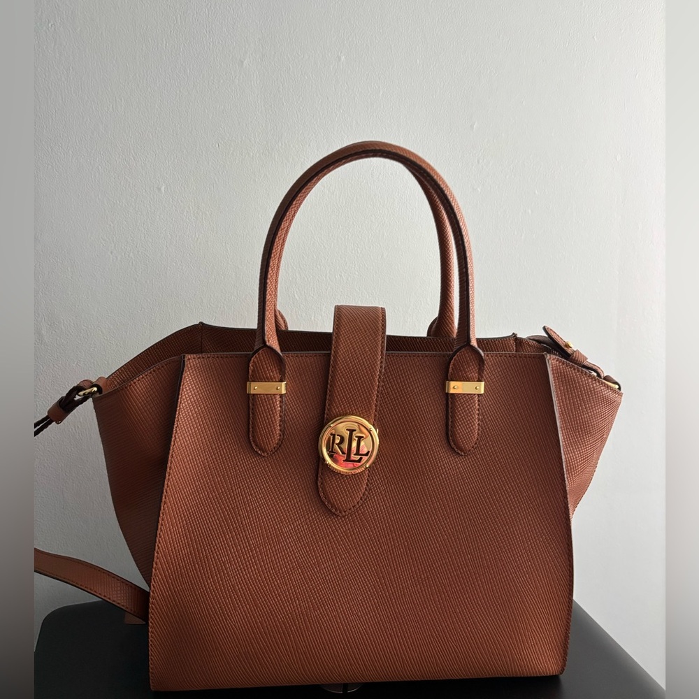 Lauren Ralph Lauren Brown Tote Bag - Picture 4 of 9